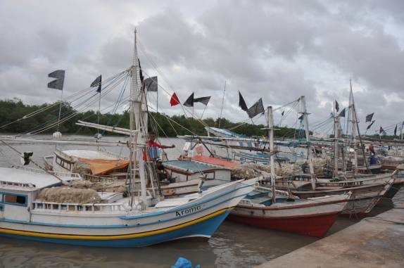 Porto de Apicum-Açu, região das reentrâncias maranhenses - MA